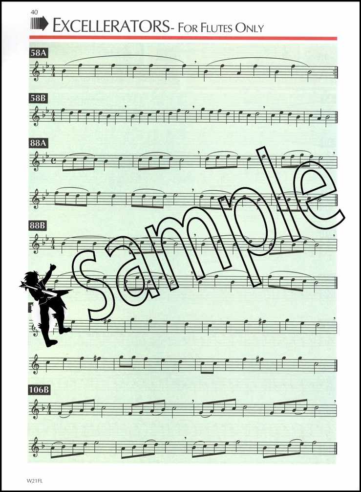 3rd sample page from Standard of Excellence Flute Book 1