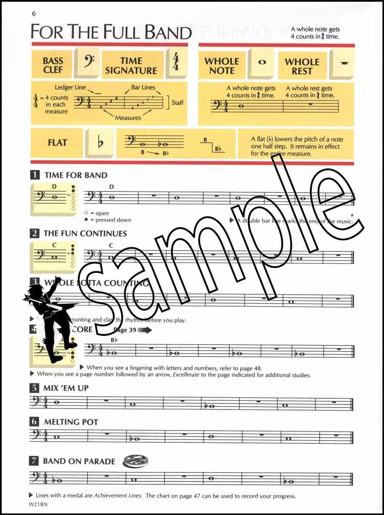 1st sample page from Standard of Excellence Bassoon Book 1