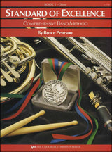 front cover of Standard of Excellence Oboe Book 1