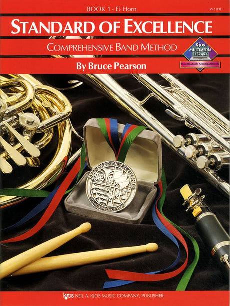 front cover of Standard of Excellence Eb Horn Book 1