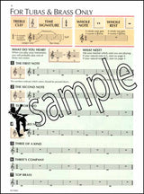 1st sample page from Standard of Excellence Bb Tuba TC Book 1