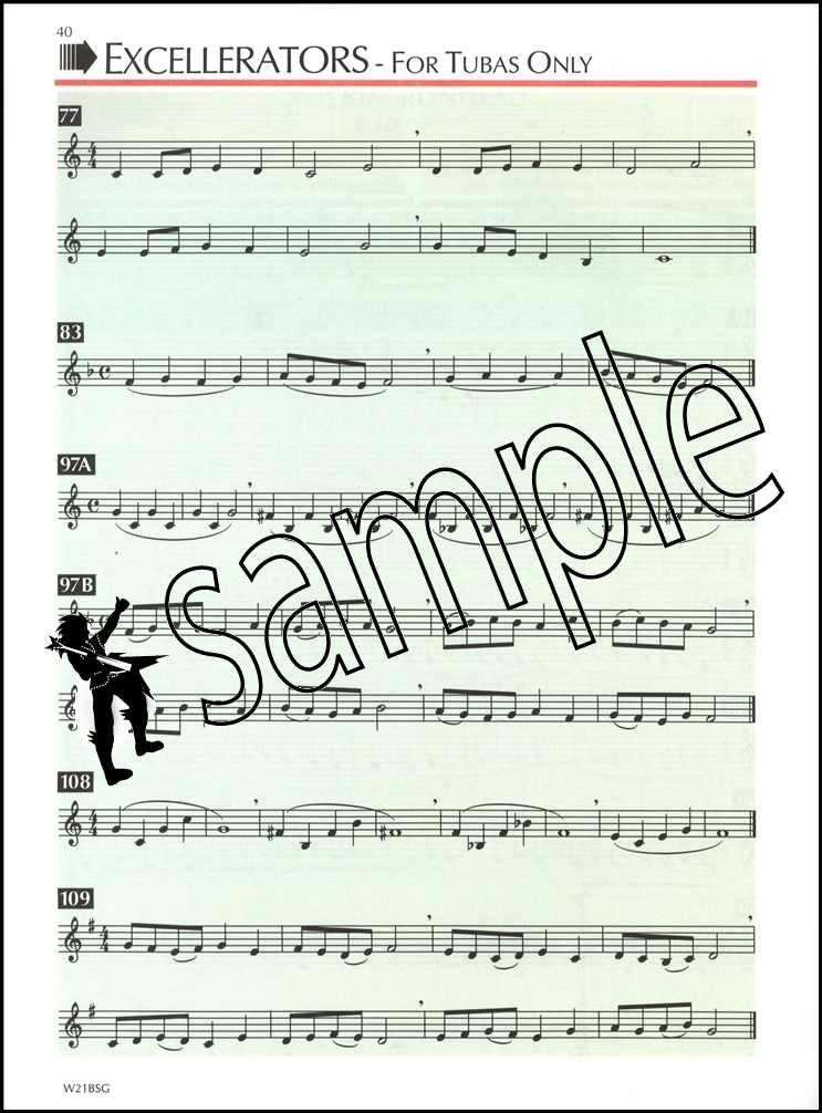 3rd sample page from Standard of Excellence Bb Tuba TC Book 1