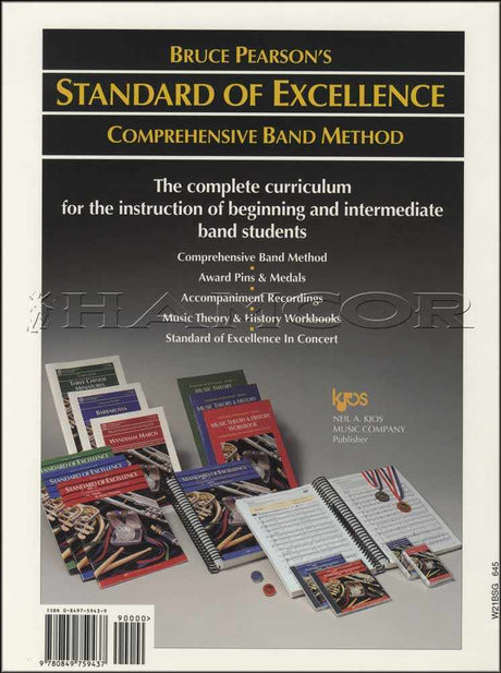 back cover of Standard of Excellence Bb Tuba TC Book 1