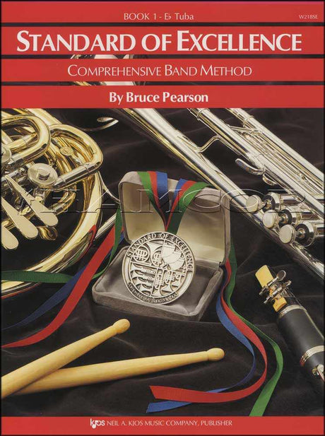 front cover of Standard of Excellence Eb Tuba Book 1