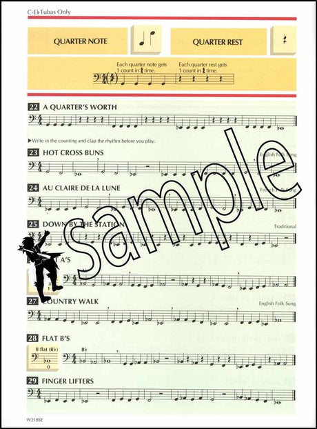 1st sample page from Standard of Excellence Eb Tuba Book 1