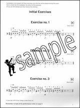 1st sample page from Trinity College London Drum Kit Initial-Grade 2 from 2020