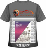 front cover of Trinity College London Drum Kit Grades 6-8 from 2020 on a size guide