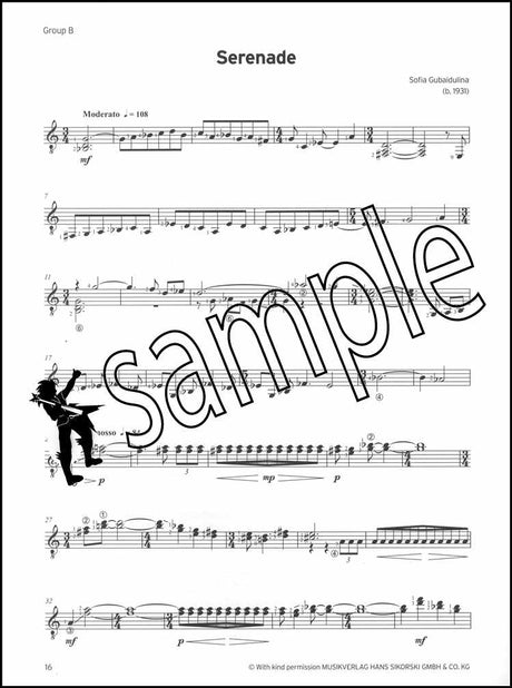 2nd sample page from Trinity College London Classical Guitar Grade 7 from 2020