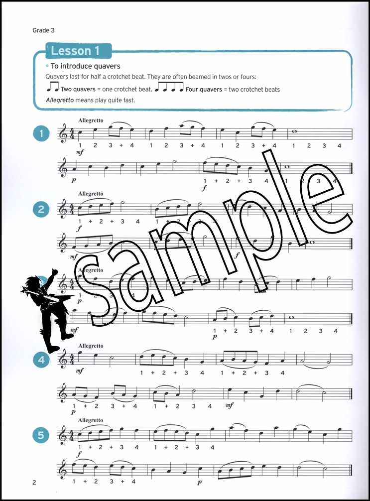 1st sample page from Trinity College London Flute Sight Reading Grades 3-5