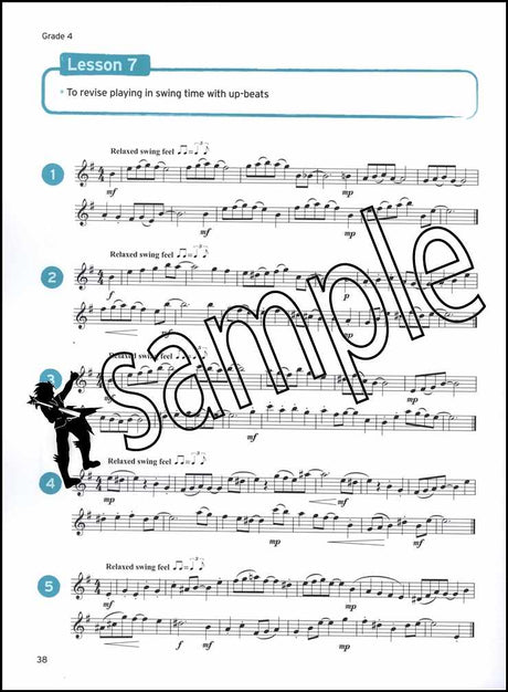 2nd sample page from Trinity College London Flute Sight Reading Grades 3-5