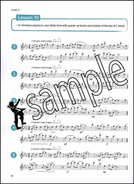 3rd sample page from Trinity College London Flute Sight Reading Grades 3-5