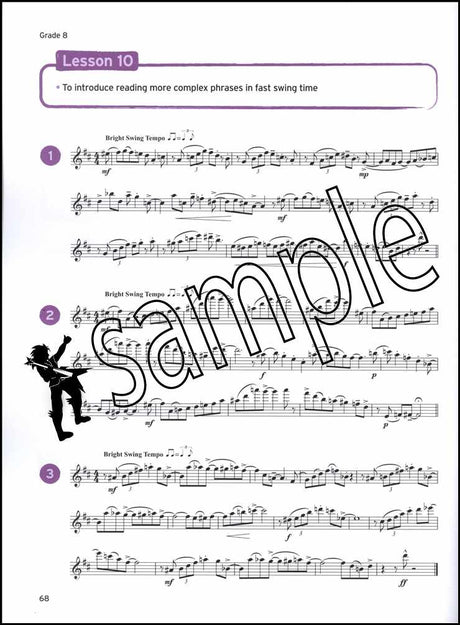 3rd sample page from Trinity College London Flute Sight Reading Grades 6-8