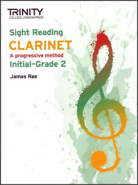 front cover of Trinity College London Clarinet Sight Reading Initial-Grade 2