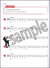 1st sample page from Trinity College London Clarinet Sight Reading Initial-Grade 2