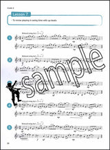 2nd sample page from Trinity College London Clarinet Sight Reading Grades 3-5