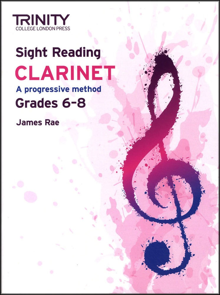 front cover of Trinity College London Clarinet Sight Reading Grades 6-8