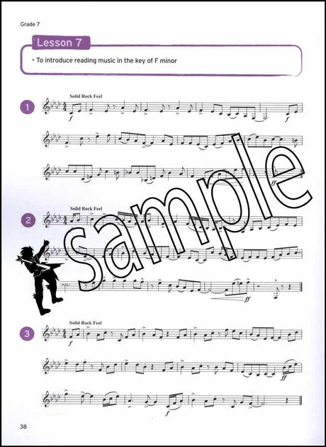 2nd sample page from Trinity College London Clarinet Sight Reading Grades 6-8