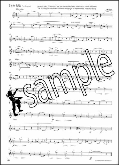3rd sample page from Winning Matrix for Trumpet Euphonium Book/CD