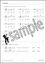 2nd sample page from ABRSM Music Theory Practice Papers 2021 Grade 2