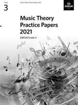 front cover of ABRSM Music Theory Practice Papers 2021 Grade 3