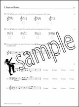 3rd sample page from ABRSM Music Theory Practice Papers 2021 Grade 3