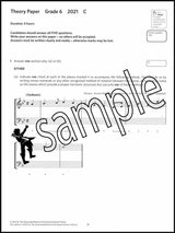 2nd sample page from ABRSM Music Theory Practice Papers 2021 Grade 6