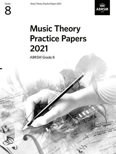 front cover of ABRSM Music Theory Practice Papers 2021 Grade 8