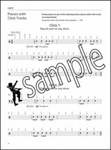 3rd sample page from London College of Music Drum Kit Handbook Step 1 from 2022