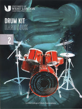 front cover of London College of Music Drum Kit Handbook Step 2 from 2022