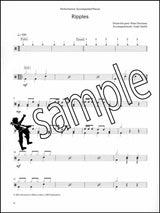 2nd sample page from London College of Music Drum Kit Handbook Grade 1 from 2022