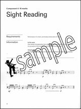 3rd sample page from London College of Music Drum Kit Handbook Grade 2 from 2022