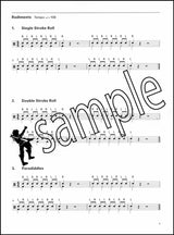 1st sample page from London College of Music Drum Kit Handbook Grade 3 from 2022