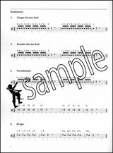 1st sample page from London College of Music Drum Kit Handbook Grade 5 from 2022