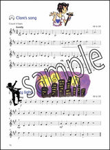 2nd sample page from Fiddle Time Joggers Book/Audio