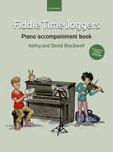 front cover of Fiddle Time Joggers Piano Accompaniment