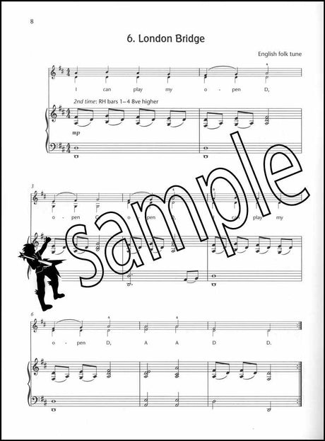 1st sample page from Fiddle Time Joggers Piano Accompaniment