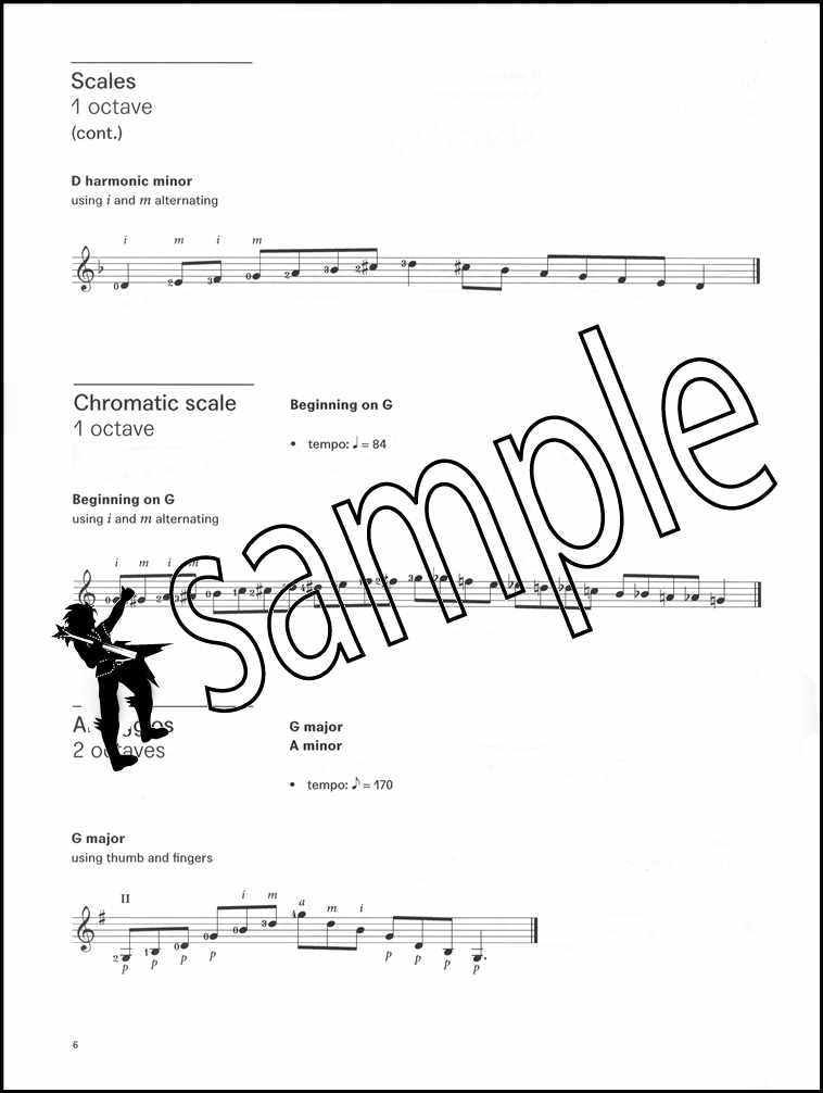 1st sample page from London College of Music Classical Guitar Handbook Grade 2 from 2022