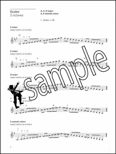 1st sample page from London College of Music Classical Guitar Handbook Grade 3 from 2022