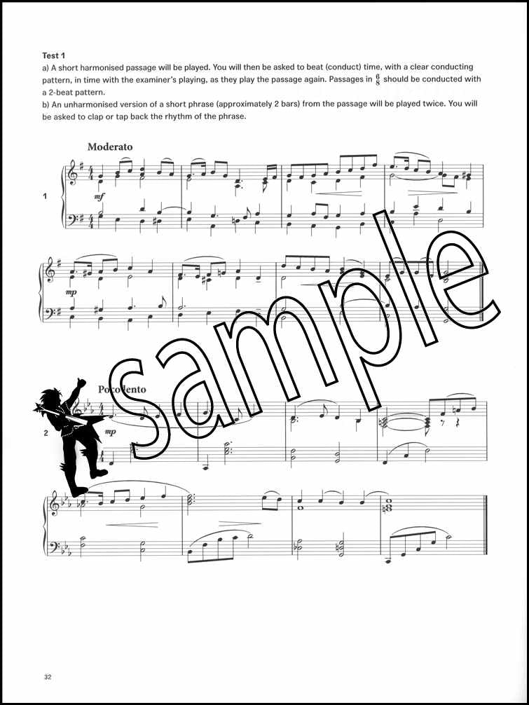 3rd sample page from London College of Music Classical Guitar Handbook Grade 4 from 2022