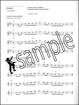 1st sample page from London College of Music Classical Guitar Handbook Grade 6 from 2022