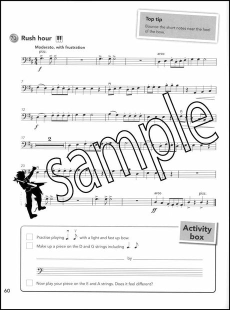 3rd sample page from Double Bass Basics