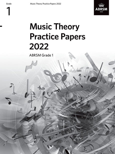 front cover of ABRSM Music Theory Practice Papers 2022 Grade 1