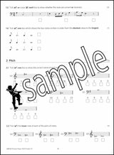 3rd sample page from ABRSM Music Theory Practice Papers 2022 Grade 1