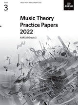 front cover of ABRSM Music Theory Practice Papers 2022 Grade 3