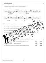 2nd sample page from ABRSM Music Theory Practice Papers 2022 Grade 4