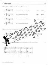 3rd sample page from ABRSM Music Theory Practice Papers 2022 Grade 4