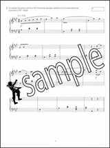 1st sample page from ABRSM Music Theory Practice Papers 2022 Grade 8