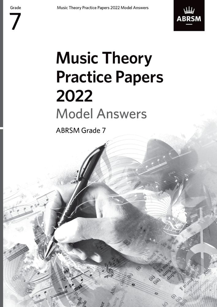 front cover of ABRSM Music Theory Practice Papers 2022 Grade 7 Model Answers