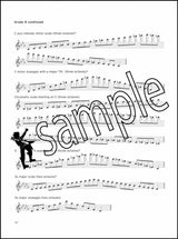 3rd sample page from Trinity College London Flute Scales Arpeggios Exercises Grades 1-8