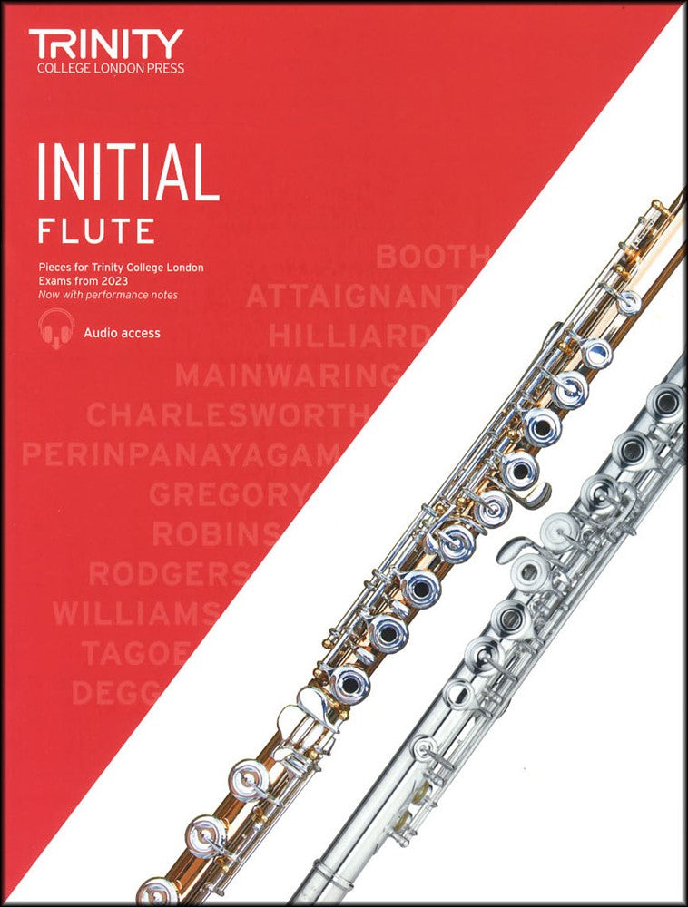 front cover of Trinity College London Flute Initial from 2023